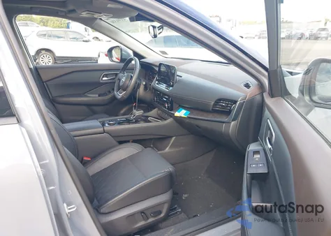 2023 Nissan Rogue Platinum Intelligent Awd из США, поврежденный, VIN JN8BT3DD6PW320286